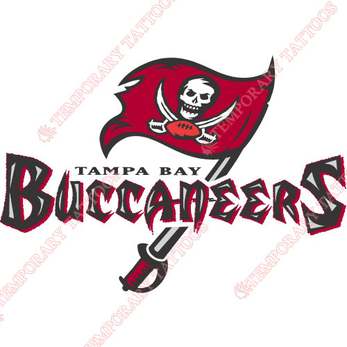 Tampa Bay Buccaneers Customize Temporary Tattoos Stickers NO.827